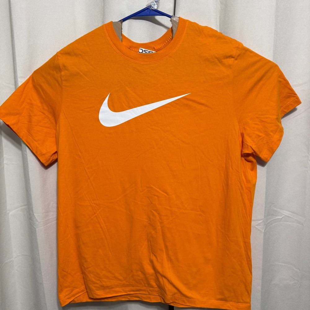 Nike Tee 2X Shirt. ORANGE Cotton UIsex‎